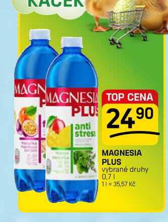 MAGNESIA PLUS vybrané druhy 0,7l