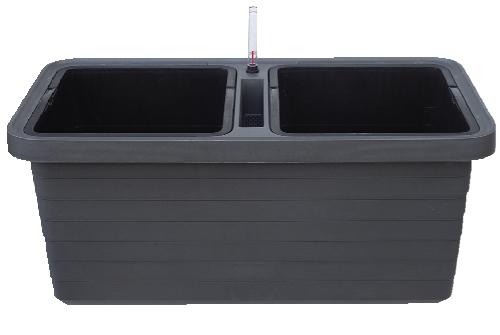 Samozavlažovací truhlík Berberis Duo, 1 KS