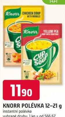 KNORR POLÉVKA 12-21 g