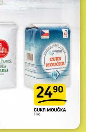 CUKR MOUČKA 1 kg 