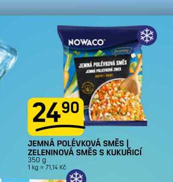 JEMNÁ POLÉVKOVÁ SMĚS | ZELENINOVÁ SMĚS S KUKUŘICÍ 350 g 