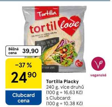 Tortilla Placky, 240 g 