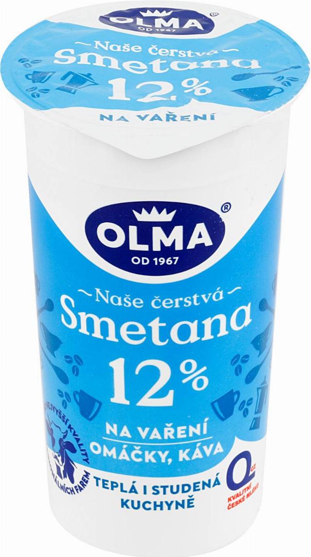 Olma Smetana 12 %/16 % v akci