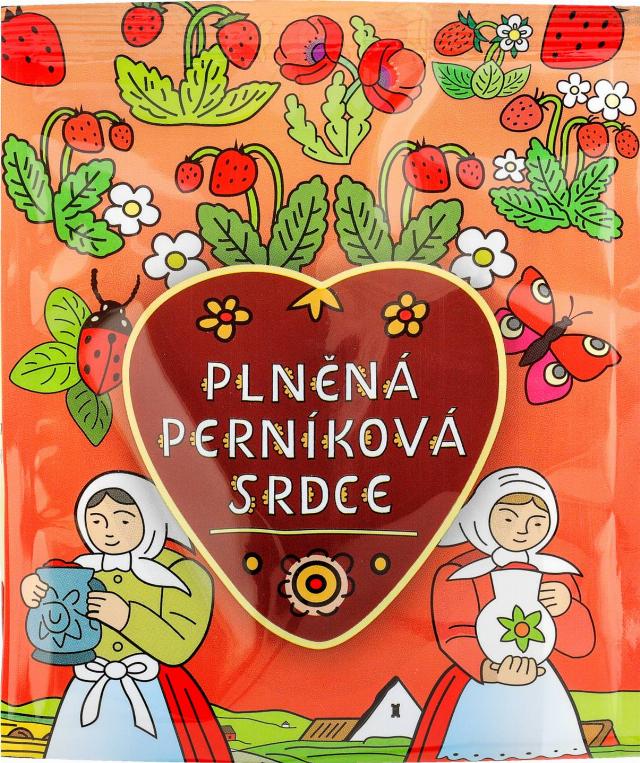 Ladovy perníčky s jahodovou náplní