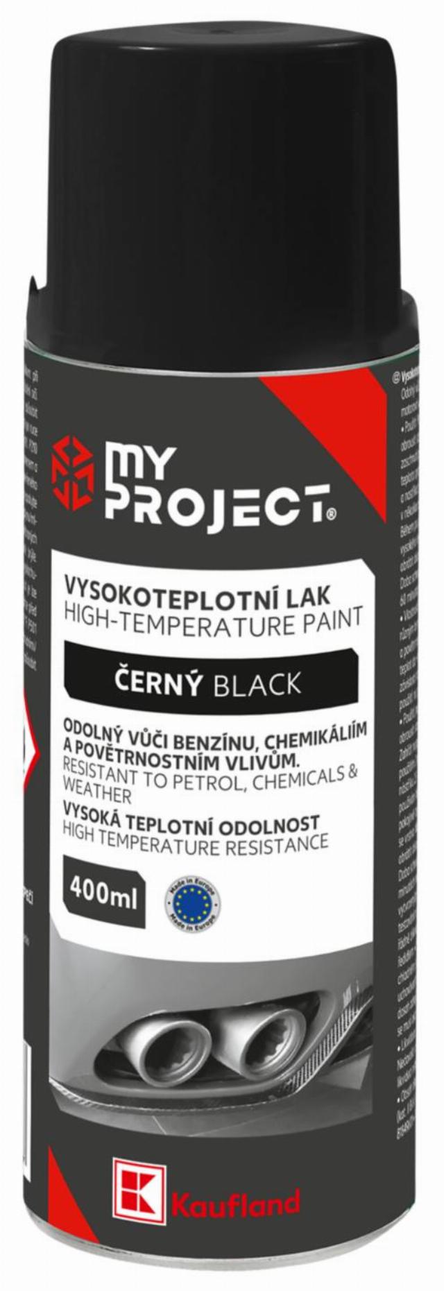 MY PROJECT Vysokoteplotní lak objem: 400 ml