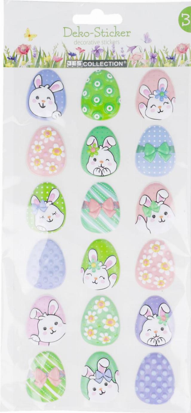 Velikonoční nálepky 3D