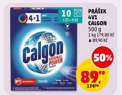 PRÁŠEK 4V1 CALGON, 500 g