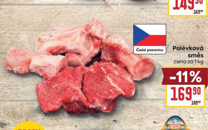 Polévková směs cena za 1kg 