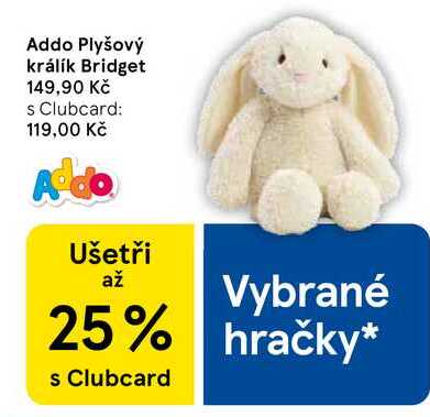 Addo Plyšový králík Bridget 