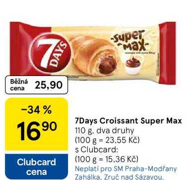7Days Croissant Super Max, 110 g