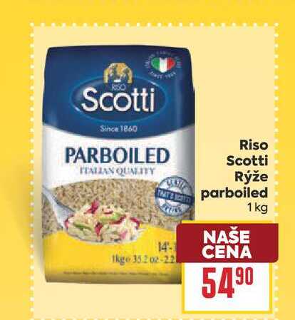 Riso Scotti Rýže parboiled 1 kg
