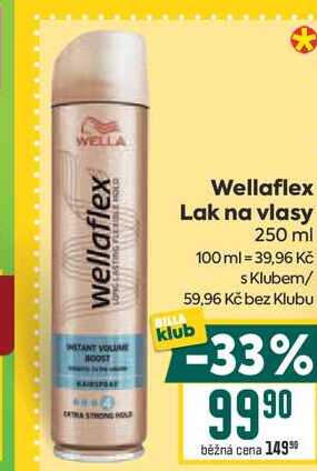 Wellaflex Lak na vlasy 250 ml 