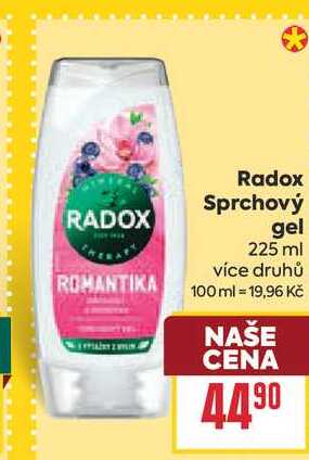 Radox Sprchový gel 225 ml  