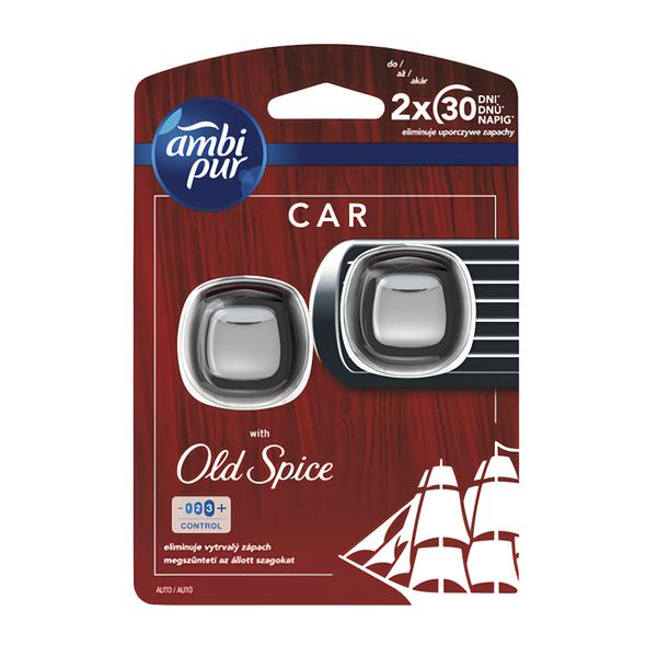 Ambi Pur Old Spice Osvěžovač vzduchu do auta, startovací sada