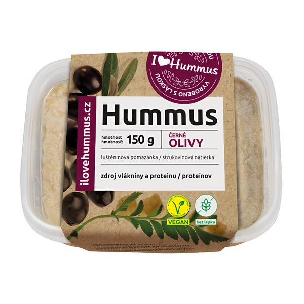 I love hummus Černé olivy