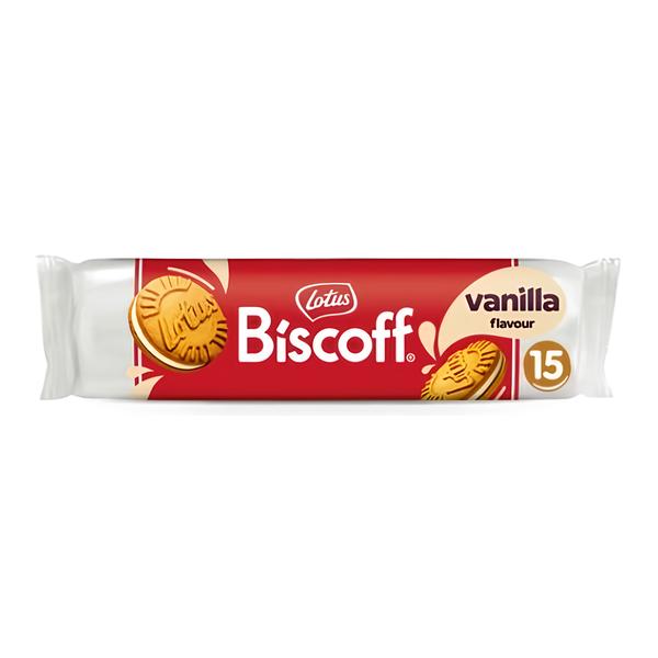 Lotus Biscoff plněné sušenky s krémem s příchutí vanilky