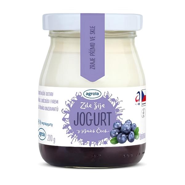 Agrola Jogurt z Jižních Čech Borůvka