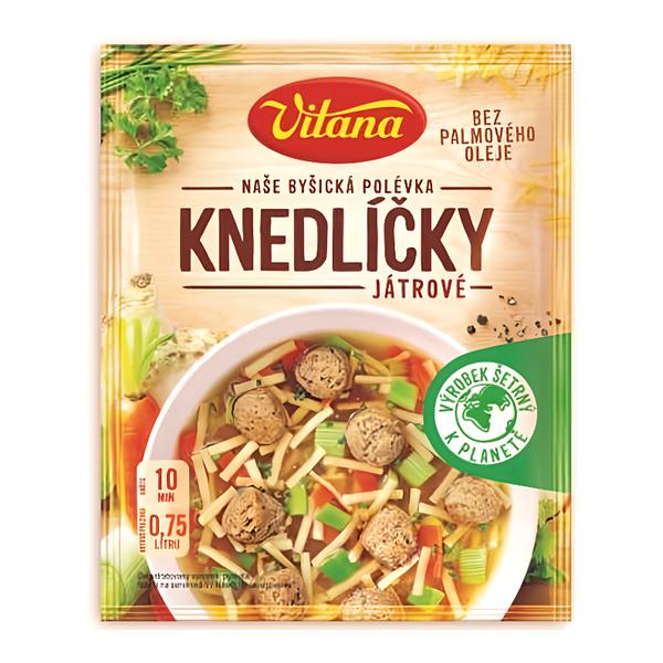 Vitana Polévka s játrovými knedlíčky