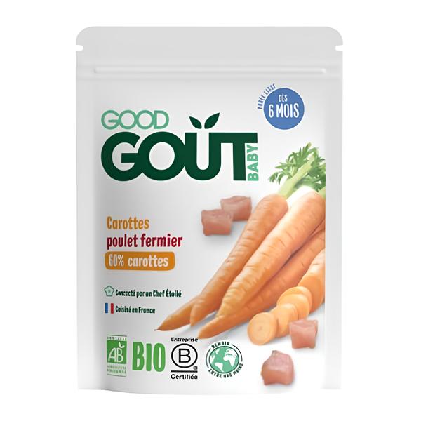 Good Gout BIO Mrkev s farmářským kuřátkem