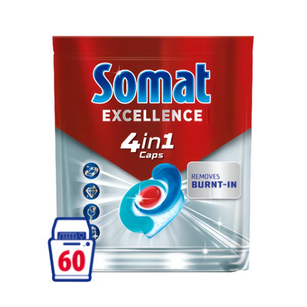 Somat Excellence 4v1 kapsle do myčky
