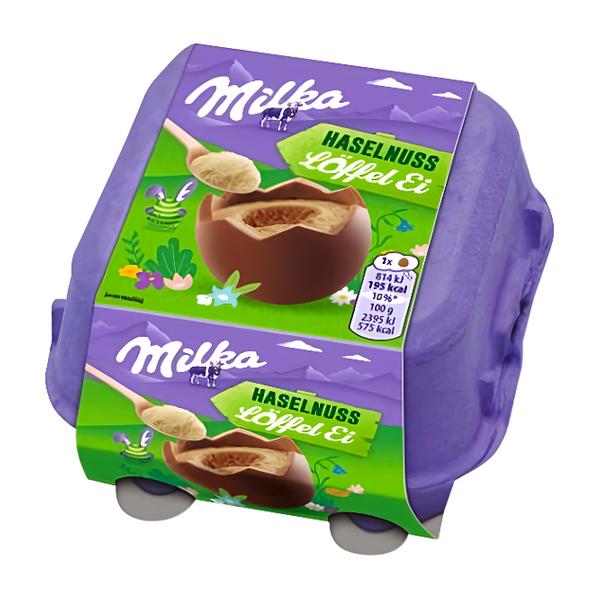 Milka Velikonoční vajíčka s oříškovým krémem