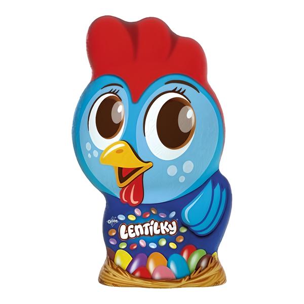 ORION Lentilky Kohoutek čokoládová figurka