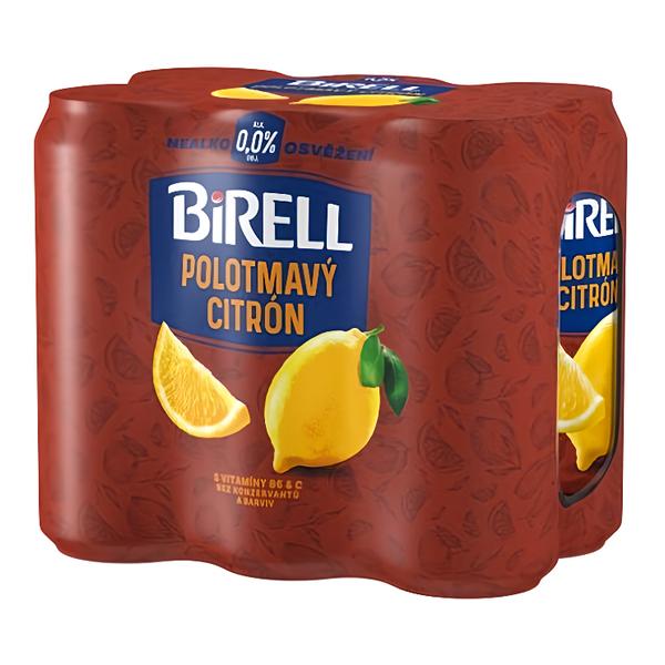 Birell 0.0 Polotmavý citron nealkoholické pivo 6x0,5l