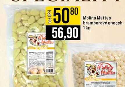 Molino Matteo bramborové gnocchi 1kg