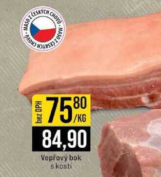 Vepřový bok s kosti 1kg