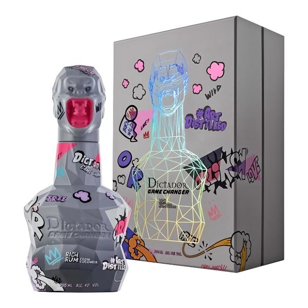 Dictador Rum Game Changer Grey & Pink (40%) (dárkový box)
