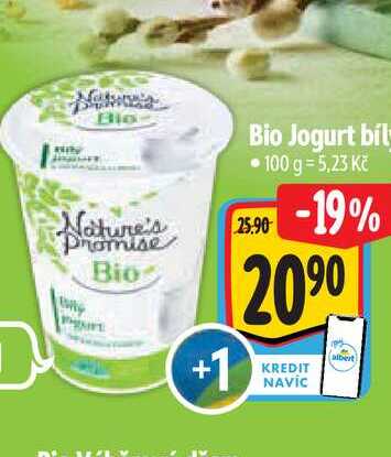  Nature's Promise BioJogurt bíly  100 g 