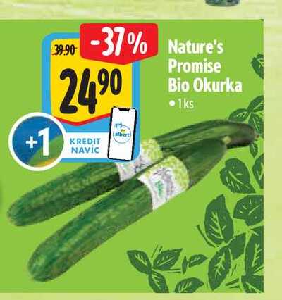  Nature's  Promise Bio Okurka  1ks 