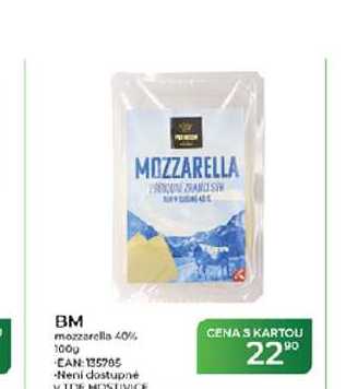 BM mozzarella 40% 100g