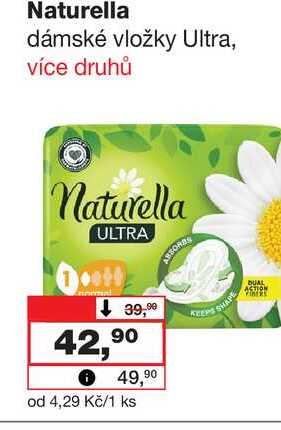 Naturella dámské vložky Ultra, více druhů