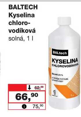 BALTECH Kyselina chloro- vodíková solná, 1l