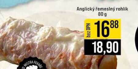 Anglický řemeslný rohlík 80 g 