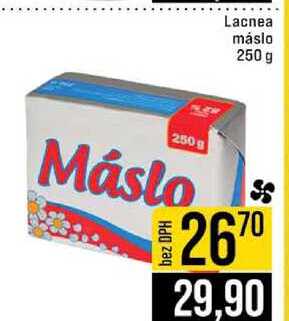 Lacnea máslo 250 g 250g v akci