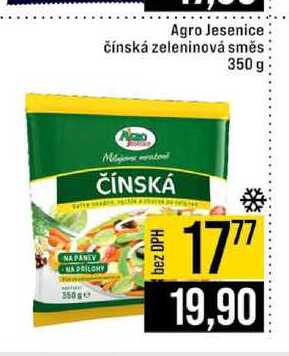 Agro Jesenice čínská zeleninová směs 350 g