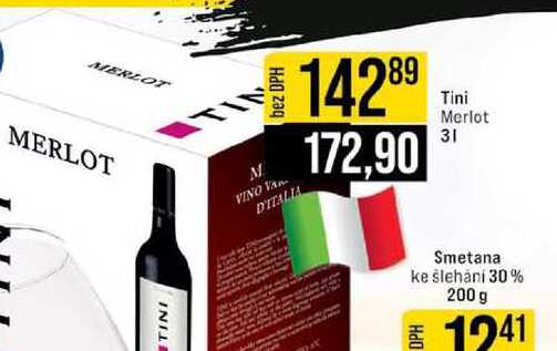 Smetana ke šlehání 30% 200 g