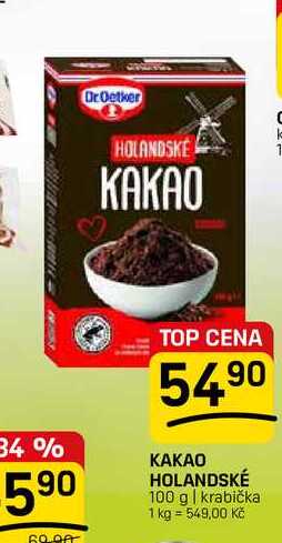 KAKAO HOLANDSKÉ 100 g 