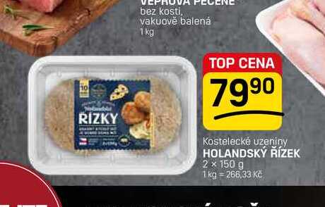 HOLANDSKÝ ŘÍZEK 2 x 150 g 