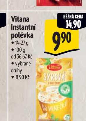Vitana Instantní polévka 14-27 g 