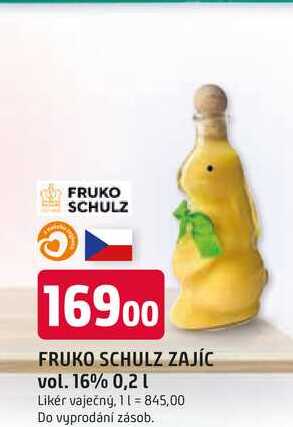 FRUKO SCHULZ ZAJÍC vol. 16% 0,2l