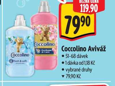 Coccolino Aviváž   51-68 dávek 