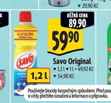  Savo Original  1,2 l