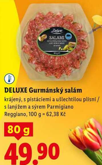 DELUXE Gurmánský salám, 80 g