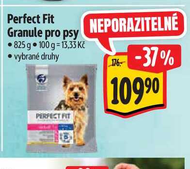 Perfect Fit Granule pro psy  825 g 