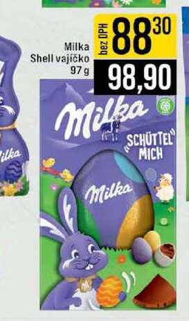 Milka Shell vajíčko 97 g