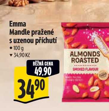 Emma Mandle pražené s uzenou příchutí 100 g  