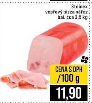 Steinex vepřový pizza nářez bal. cca 3,5 kg 100g
